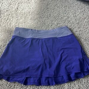 Lululemon Athletica Purple Skater Mini Skirt Ruffled Athletic